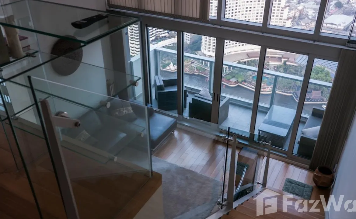 Luxurious 2-bedroom, 2-bathroom condo at The Residences at Mandarin Oriental, Bangkok. 128sqm, stunning river views. For sale ฿70M or rent ฿250K/month.