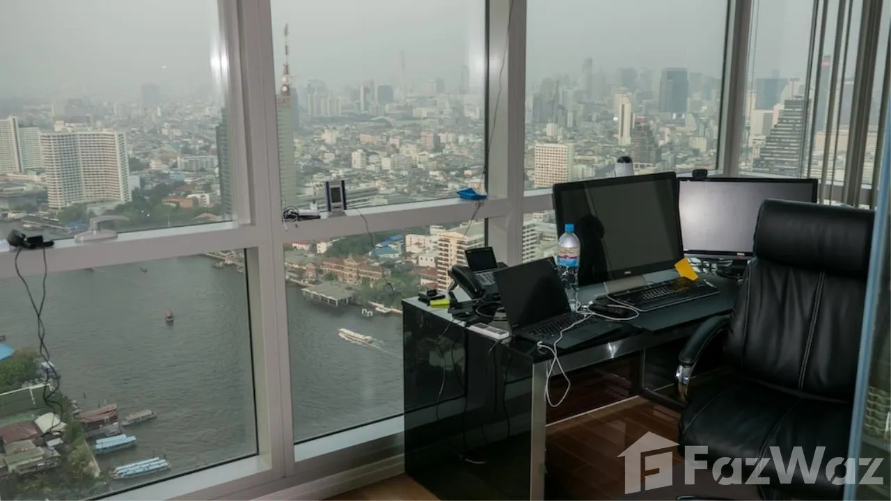 Luxurious 2-bedroom, 2-bathroom condo at The Residences at Mandarin Oriental, Bangkok. 128sqm, stunning river views. For sale ฿70M or rent ฿250K/month.