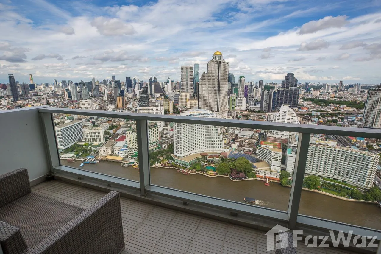 Luxurious 2-bedroom, 2-bathroom condo at The Residences at Mandarin Oriental, Bangkok. 128sqm, stunning river views. For sale ฿70M or rent ฿250K/month.