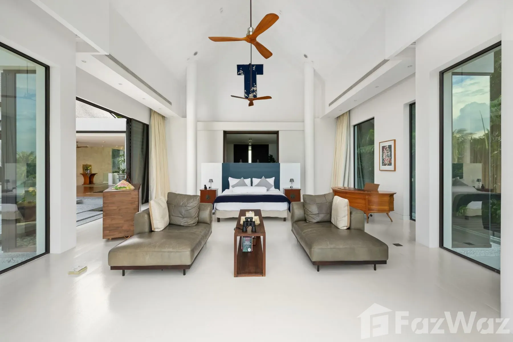 Luxury 6-bed, 6-bath beachfront villa at The Cape Residences, Phuket. 3,920 sqm of elegance with infinity pool, private beach & world-class amenities. ฿506M.