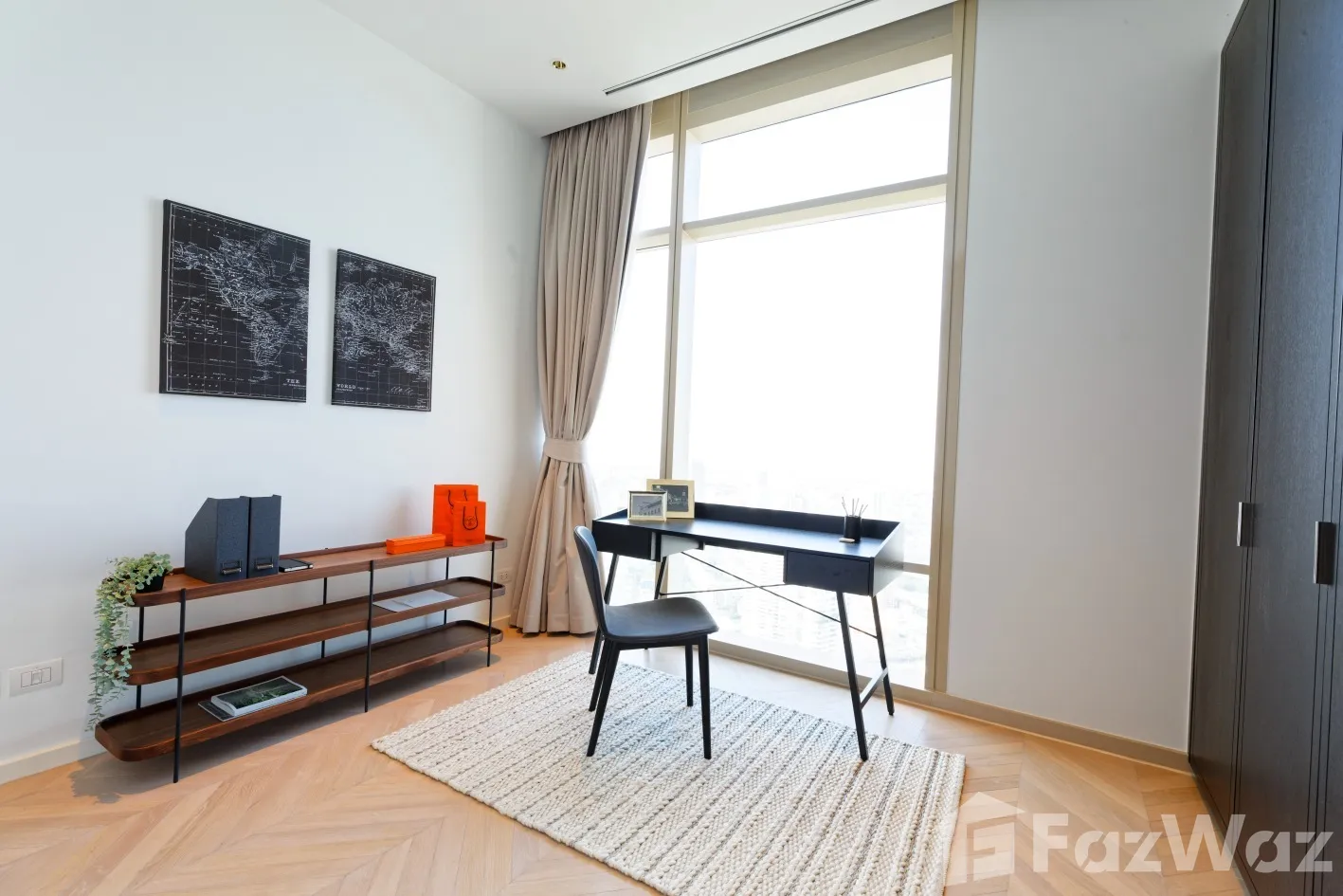 Luxury 3-bed, 3-bath, 194 sqm condo at Four Seasons Private Residences for sale at ฿110M. High-floor unit with stunning views. Contact us for a viewing!