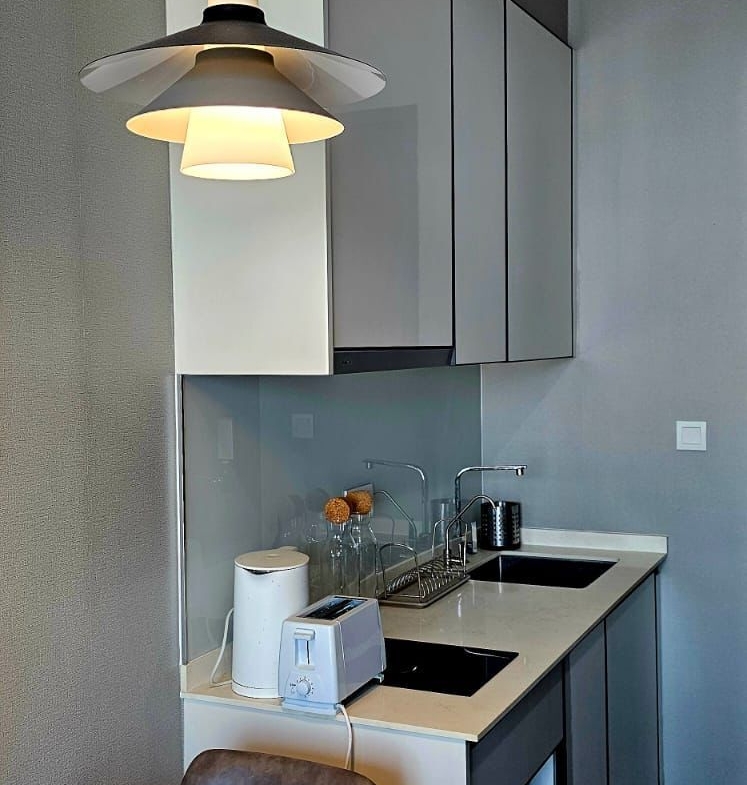 Modern 1-bed, 1-bath, 31 sqm condo at C Ekkamai for sale at ฿4.4M. Prime Ekkamai location with top-tier amenities, pool, gym, and easy access to BTS.