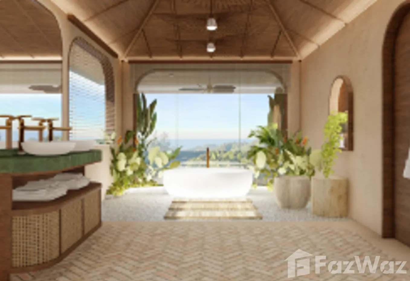 2-Bedroom 1-Bathroom 112 sqm Villa at Oak & Verde, Koh Phangan for sale at ฿12,900,000. Modern design, private pool, and tropical surroundings.