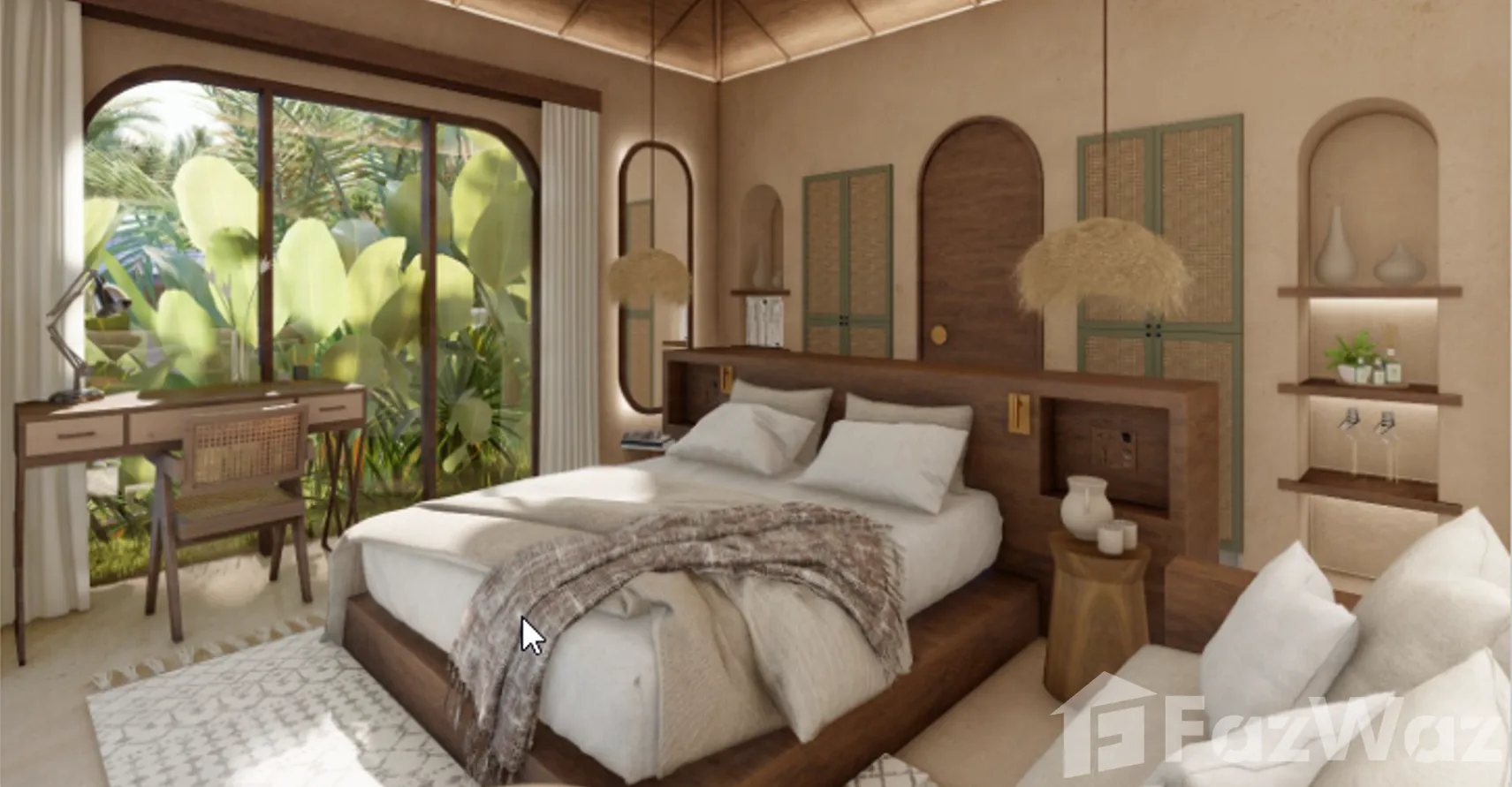2-Bedroom 1-Bathroom 112 sqm Villa at Oak & Verde, Koh Phangan for sale at ฿12,900,000. Modern design, private pool, and tropical surroundings.