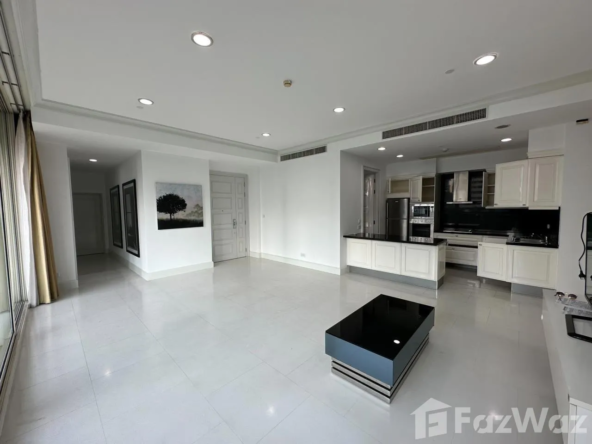 Luxurious 3-bedroom, 3-bathroom 146 sqm condo at Royce Private Residences. Prime Bangkok location, top-tier amenities. For sale at ฿31,000,000.