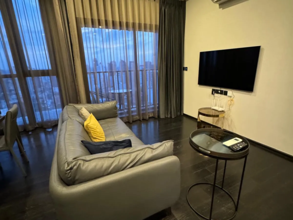Luxurious 2-Bedroom, 2-Bathroom condo at Park Origin Thonglor, 65 sqm, for sale at ฿17,300,000. Prime location with exclusive amenities in the heart of Thonglor.