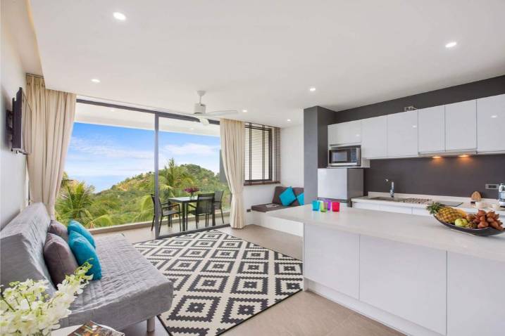 Luxury 4-bed 4.5-bath 882 SQM Villa Coco Koh Samui for sale. Private infinity pool, ocean views, top location in Chaweng Noi. Price 39.75M THB. Contact us now!