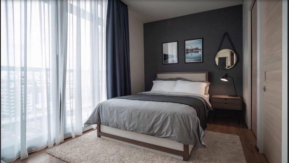 2-Bed, 1-Bath, 57 sqm Condo for Rent at Park Origin 24, 39,000 THB/Month, Near BTS Phrom Phong – Fully Furnished in Sukhumvit, Bangkok