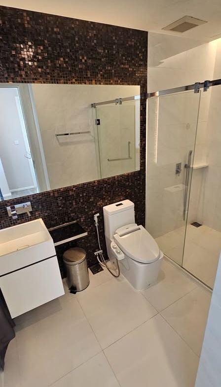 2-Bedroom, 2-Bathroom Condo for Rent at The Room Sukhumvit 69, 80 sqm, 55,000 THB/month, Near BTS Phra Khanong, Modern Living in Bangkok’s Prime Location.