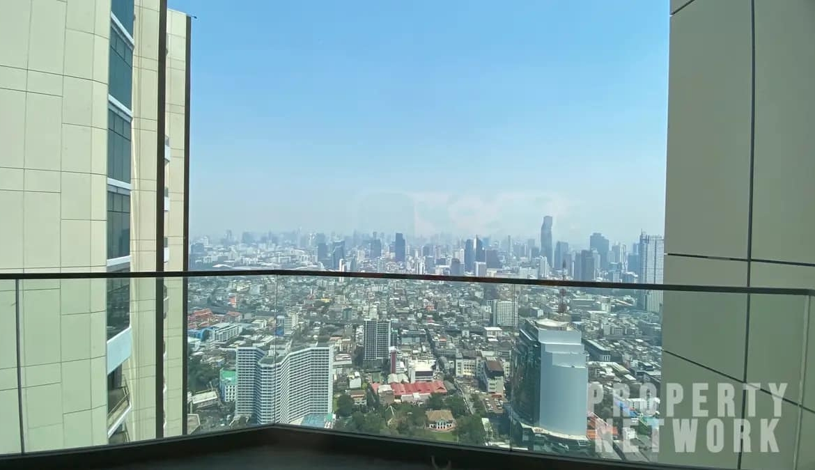 4 Bed, 3 Bath, 173.44 sqm Condo for Rent at Magnolias Waterfront Residences, BTS Krung Thon Buri, ฿180,000/month – Luxury Living with River Views