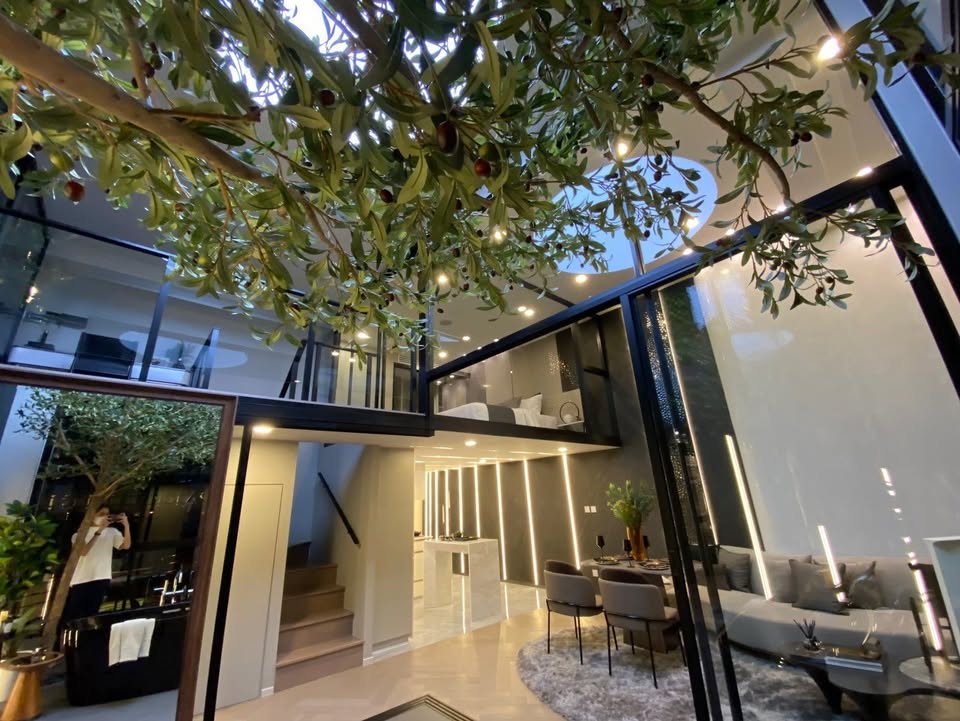 3-Bedrooms 2-Bathrooms 78 sqm Duplex at Origin Courtyard Thonglor for Sale 32M THB. High-floor units, garden views, branded residence, prime Thonglor location.