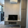 1-bedroom, 27 sqm condo at Knightsbridge Prime Onnut for rent at 21,000 THB/month. High-floor unit with a river view, free shuttle to BTS On Nut, luxury facilities.