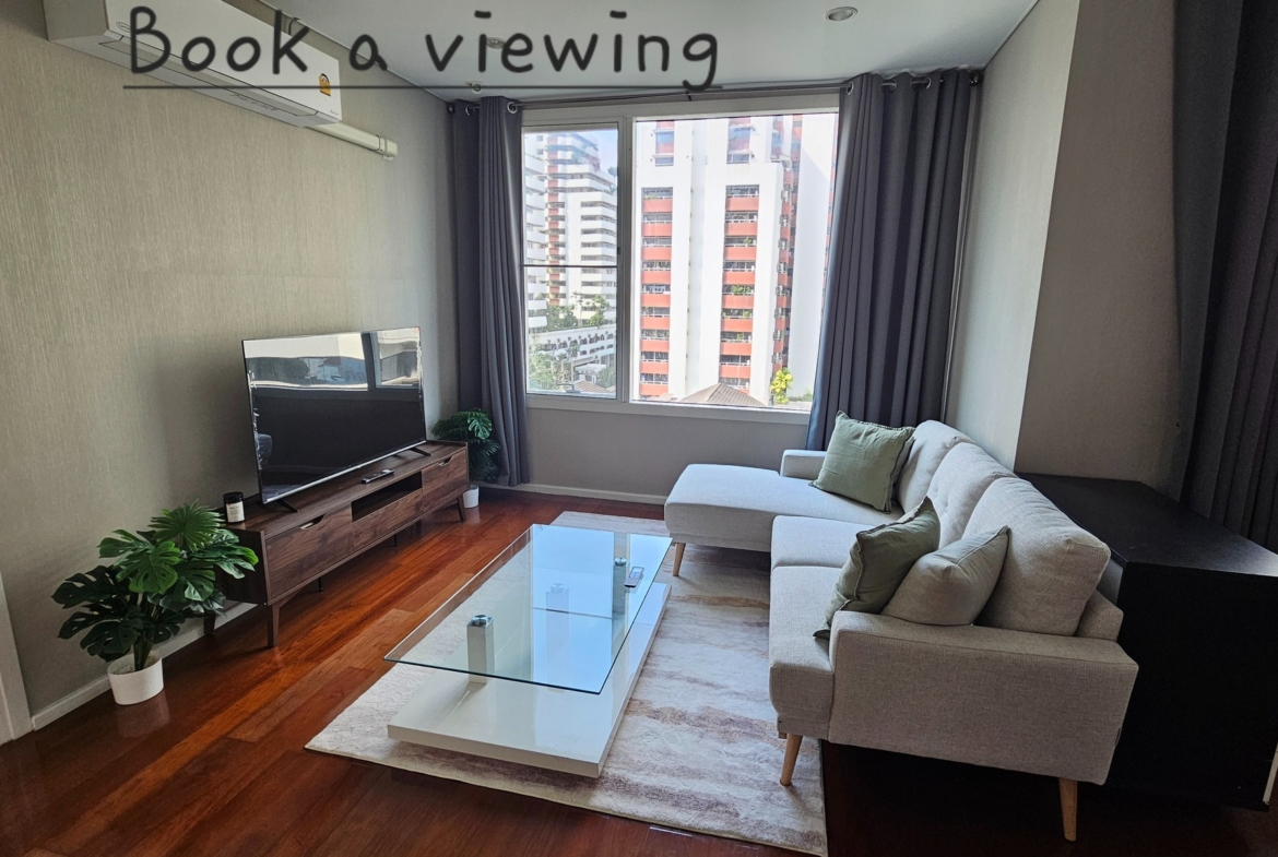 3-Bedroom, 3-Bath, 130 sqm Condo for Rent at Wind Sukhumvit 23, BTS Asoke/MRT Sukhumvit – ฿69,000/month, Fully Furnished