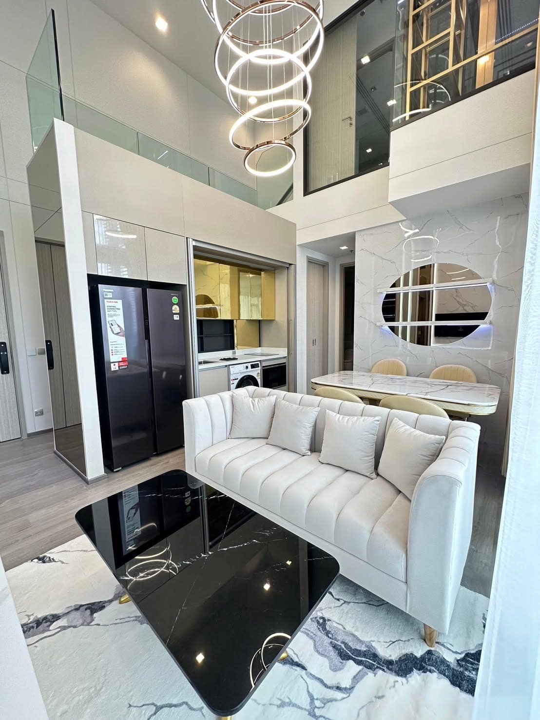 2-Bedroom, 2-Bathroom Condo for Rent at The Address Siam Ratchathewi, 71 Sqm, 70,000 THB/Month, Near BTS Ratchathewi