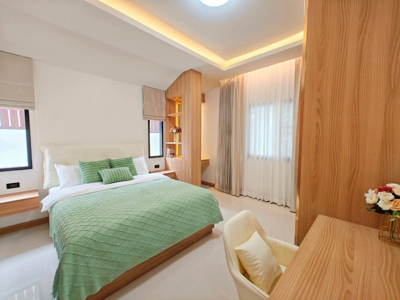 4-Bedroom, 3-Bathroom Villa for Sale in Villa in Pattaya Tropical Village, 320 sqm, 12,900,000 THB, Near Pattaya Railway Station