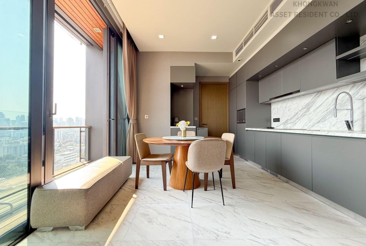2 Bed, 3 Bath, 125.2 sqm Condo for Sale or Rent at The Monument Thong Lo, Near BTS Thonglor, ฿39.5M or ฿150,000/month – Fully Furnished, Luxury Living