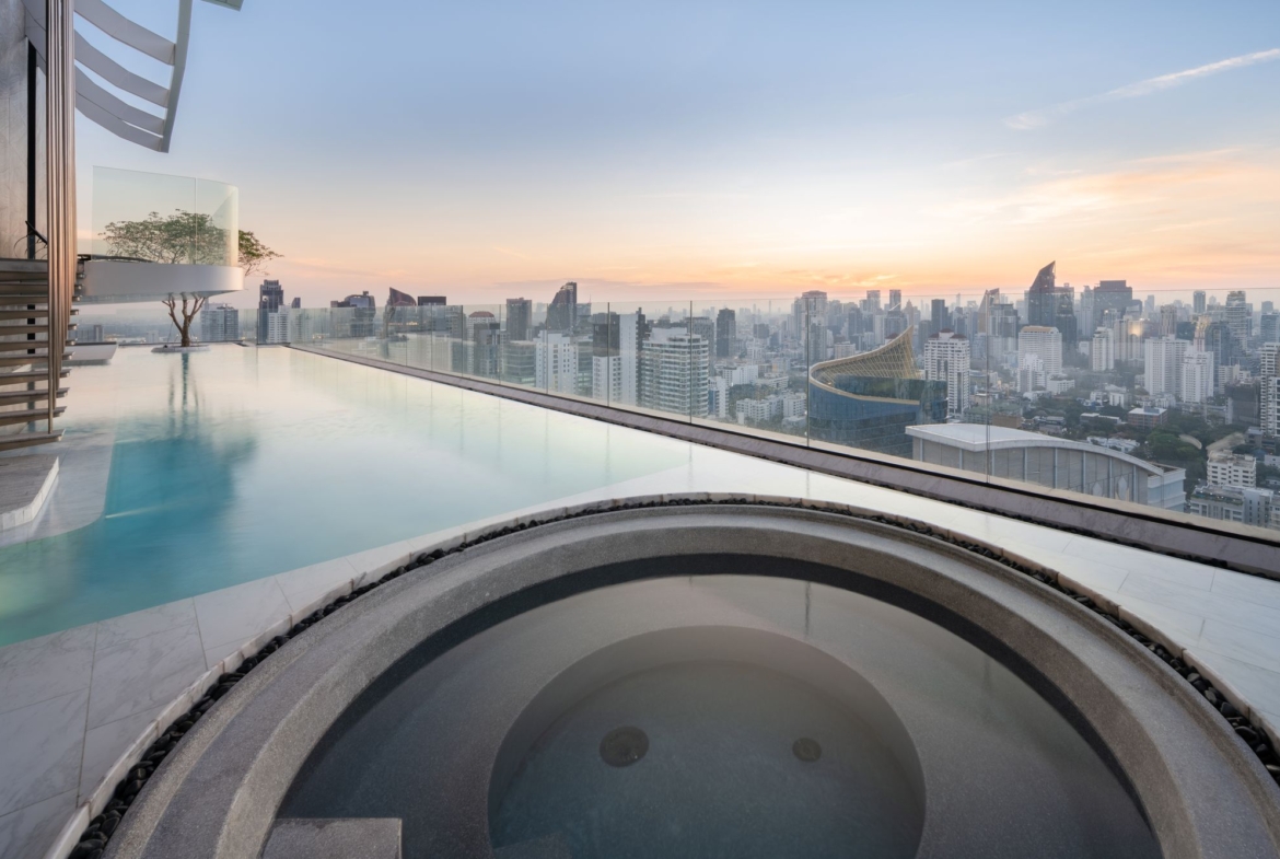 2 Bed, 1 Bath, 45 sqm Condo for Rent at Park Origin Thonglor, Near BTS Thonglor, ฿62,000/month – Fully Furnished, Prime Location