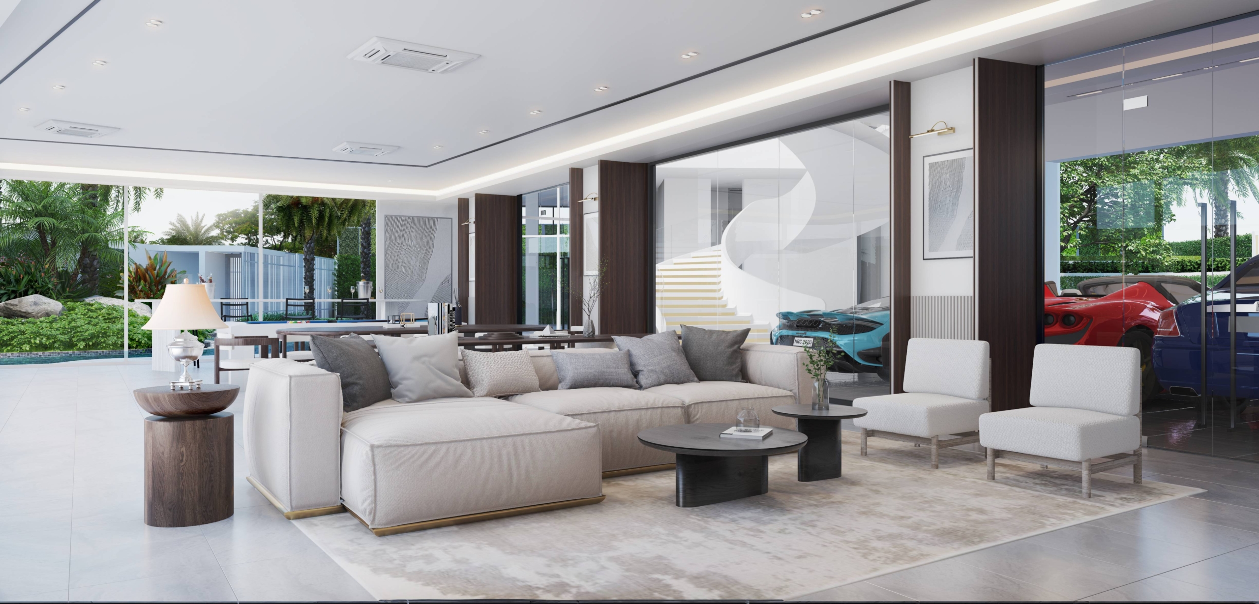Ultra-luxury 5-bedroom 449 SQ.W. beachfront villa at ASONGKHAI for sale 415M THB. Private infinity pool, direct beach access, panoramic sea views. Exclusive property!