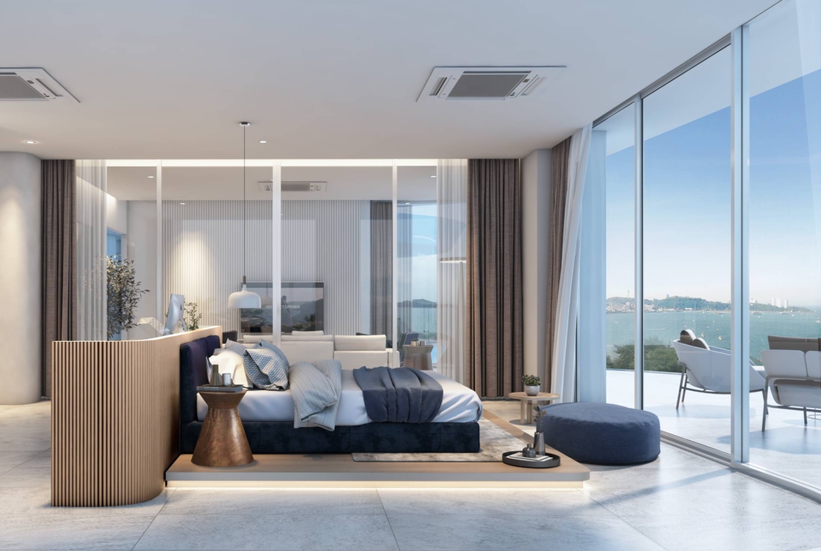 Ultra-luxury 5-bedroom 449 SQ.W. beachfront villa at ASONGKHAI for sale 415M THB. Private infinity pool, direct beach access, panoramic sea views. Exclusive property!