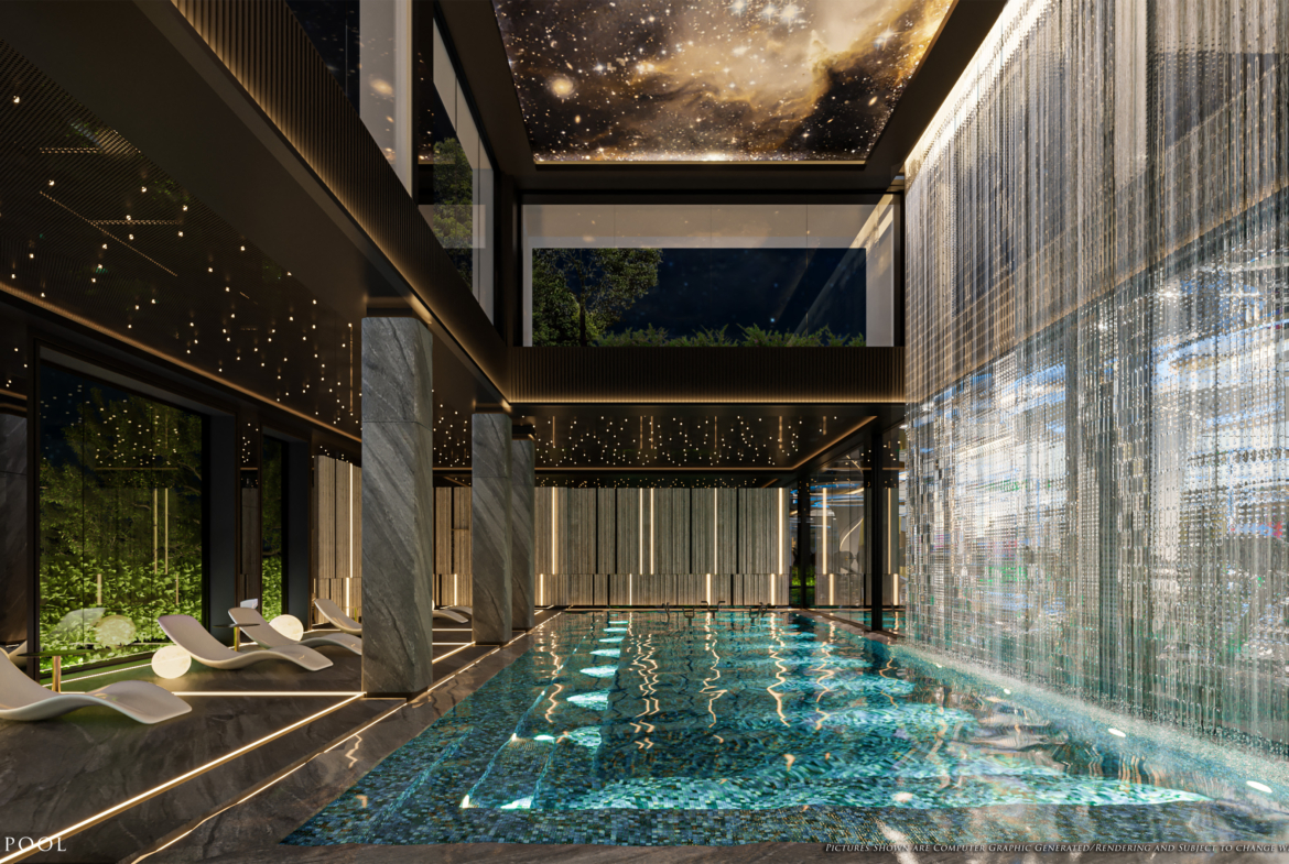 Luxury 1-bedroom condo at Embassy Pattaya for sale 4.99M THB. Prime Jomtien location, near the beach, rooftop jacuzzi, pools, spa, gym. Secure your unit today!