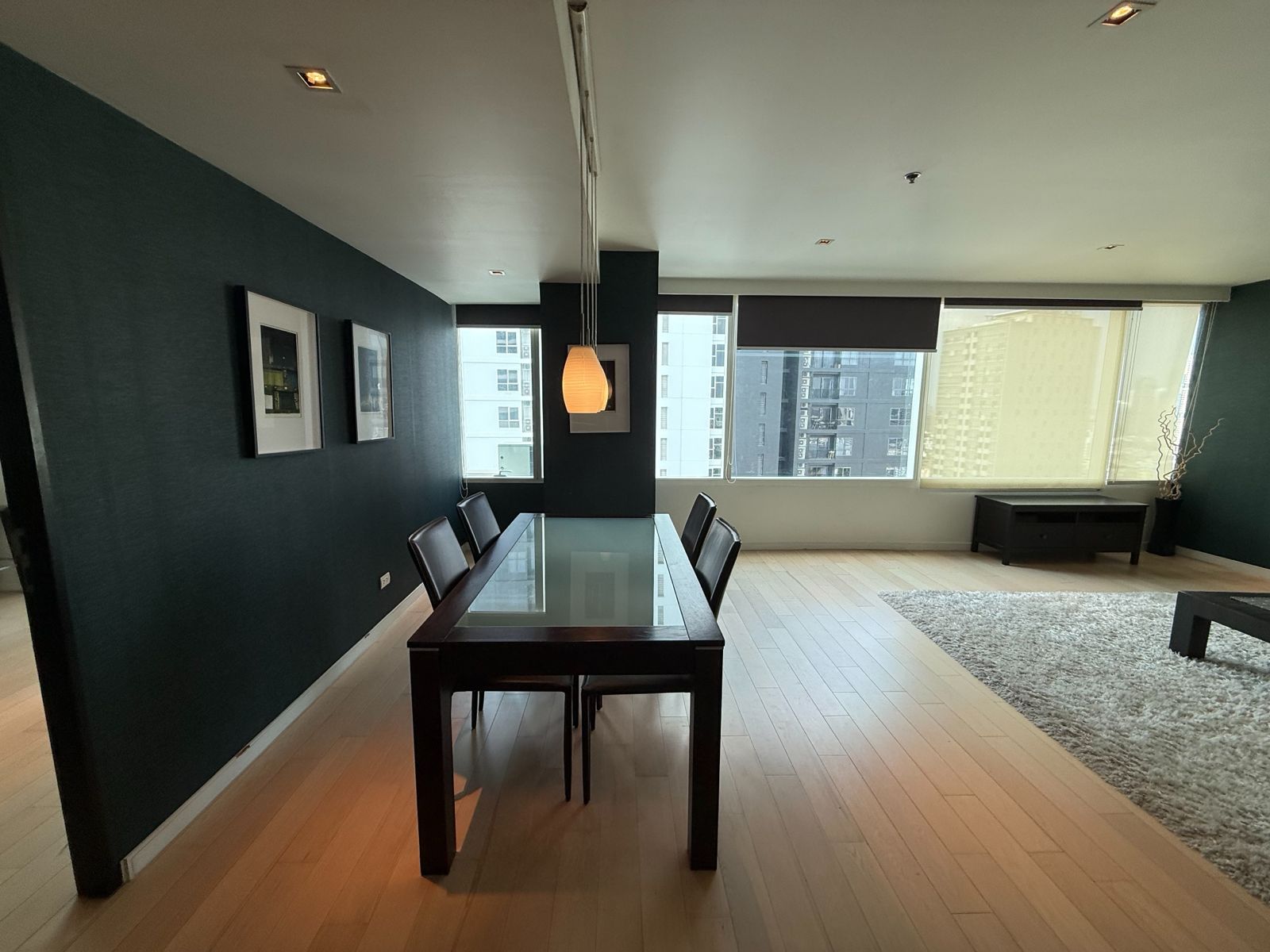 Spacious 2-bedroom, 120 sqm condo at Eight Thonglor Residence for rent at 68,000 THB/month. Prime location near BTS Thong Lo with luxury amenities.
