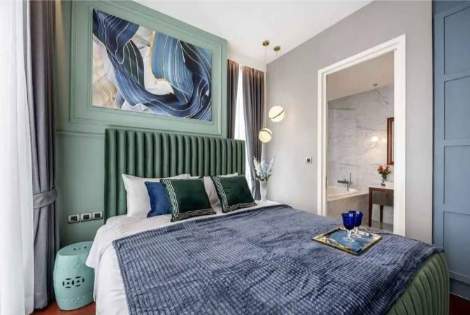 Luxury 2-bed, 2-bath 82 sqm condo at Khun by Yoo, Thonglor. Fully furnished, east-facing, with top-tier amenities. For rent at 120,000 THB/month.