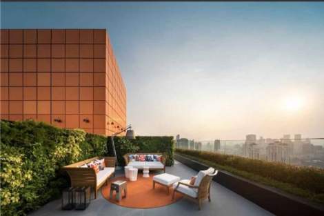 Luxury 2-bed, 2-bath 82 sqm condo at Khun by Yoo, Thonglor. Fully furnished, east-facing, with top-tier amenities. For rent at 120,000 THB/month.