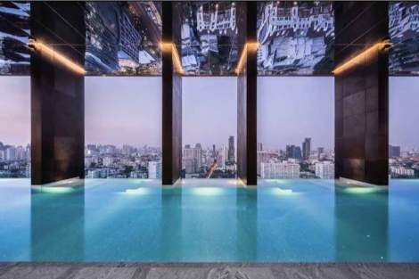 Luxury 2-bed, 2-bath 82 sqm condo at Khun by Yoo, Thonglor. Fully furnished, east-facing, with top-tier amenities. For rent at 120,000 THB/month.