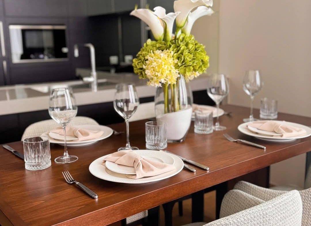 Luxury 2-bed 2-bath condo at 28 Chidlom, 74 sqm, fully furnished, near BTS Chidlom. For rent at 85K/month. Premium facilities and prime location.