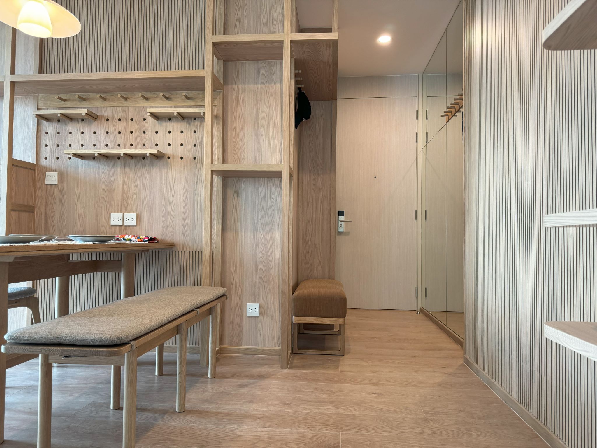 Spacious 2-Bedroom, 2-Bathroom condo for rent at Noble Recole, 62 sqm, fully furnished, with stunning views. Rent at THB 62,000/month. Contact for a viewing today!