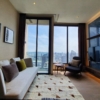 Luxury 1-Bedroom condo at The ESSE Asoke, 44.5 sqm, fully furnished, available for rent at 50K/month. Prime location, close to BTS, MRT, and Terminal 21.