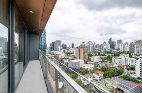 Luxury 2-bed, 2-bath 82 sqm condo at Khun by Yoo, Thonglor. Fully furnished, east-facing, with top-tier amenities. For rent at 120,000 THB/month.