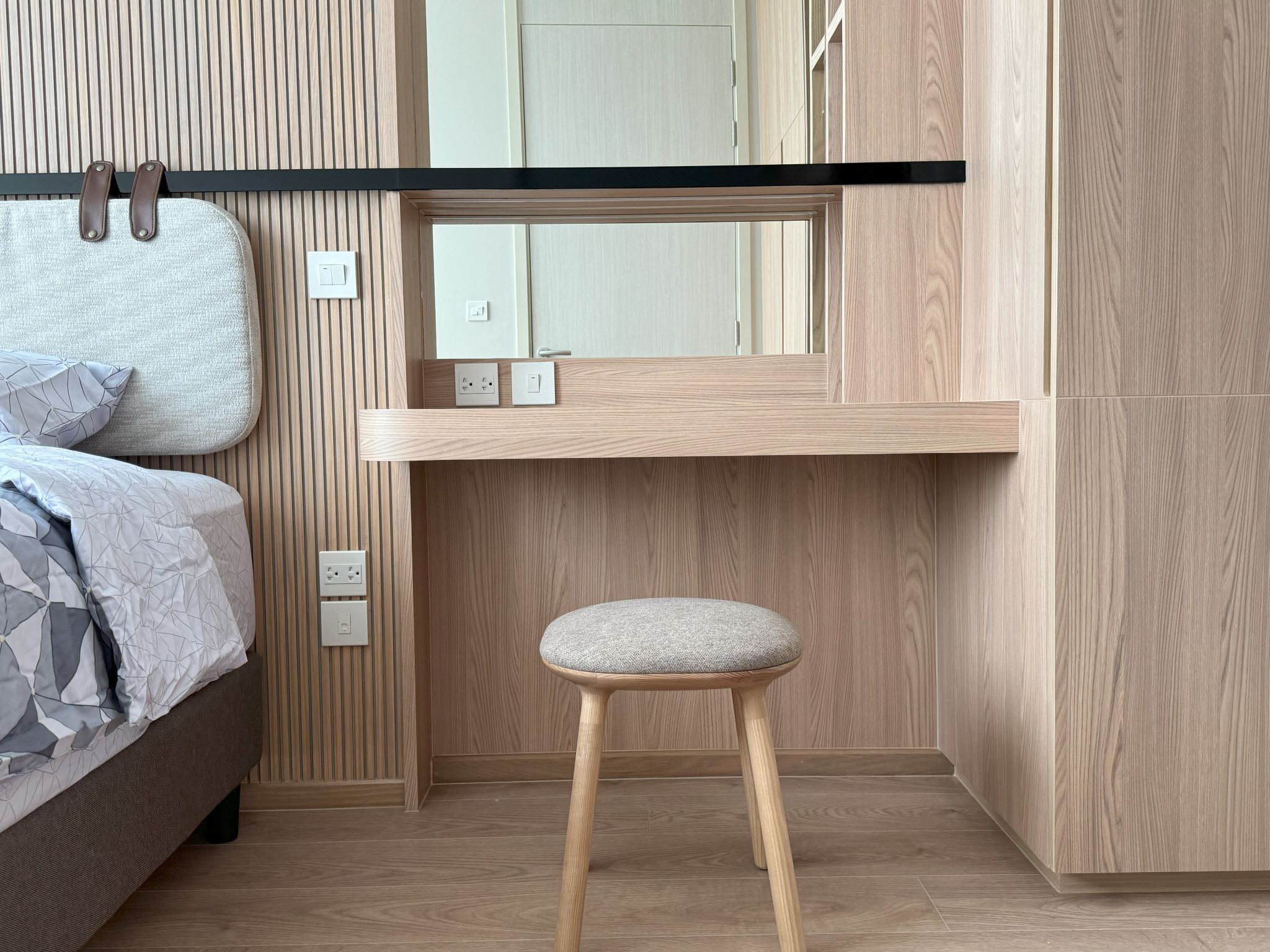 Spacious 2-Bedroom, 2-Bathroom condo for rent at Noble Recole, 62 sqm, fully furnished, with stunning views. Rent at THB 62,000/month. Contact for a viewing today!