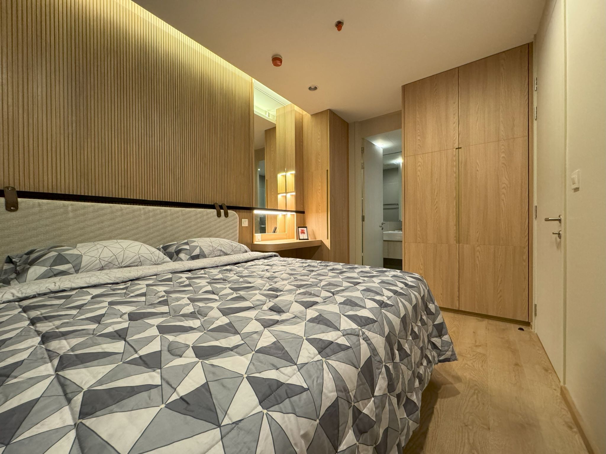 Spacious 2-Bedroom, 2-Bathroom condo for rent at Noble Recole, 62 sqm, fully furnished, with stunning views. Rent at THB 62,000/month. Contact for a viewing today!