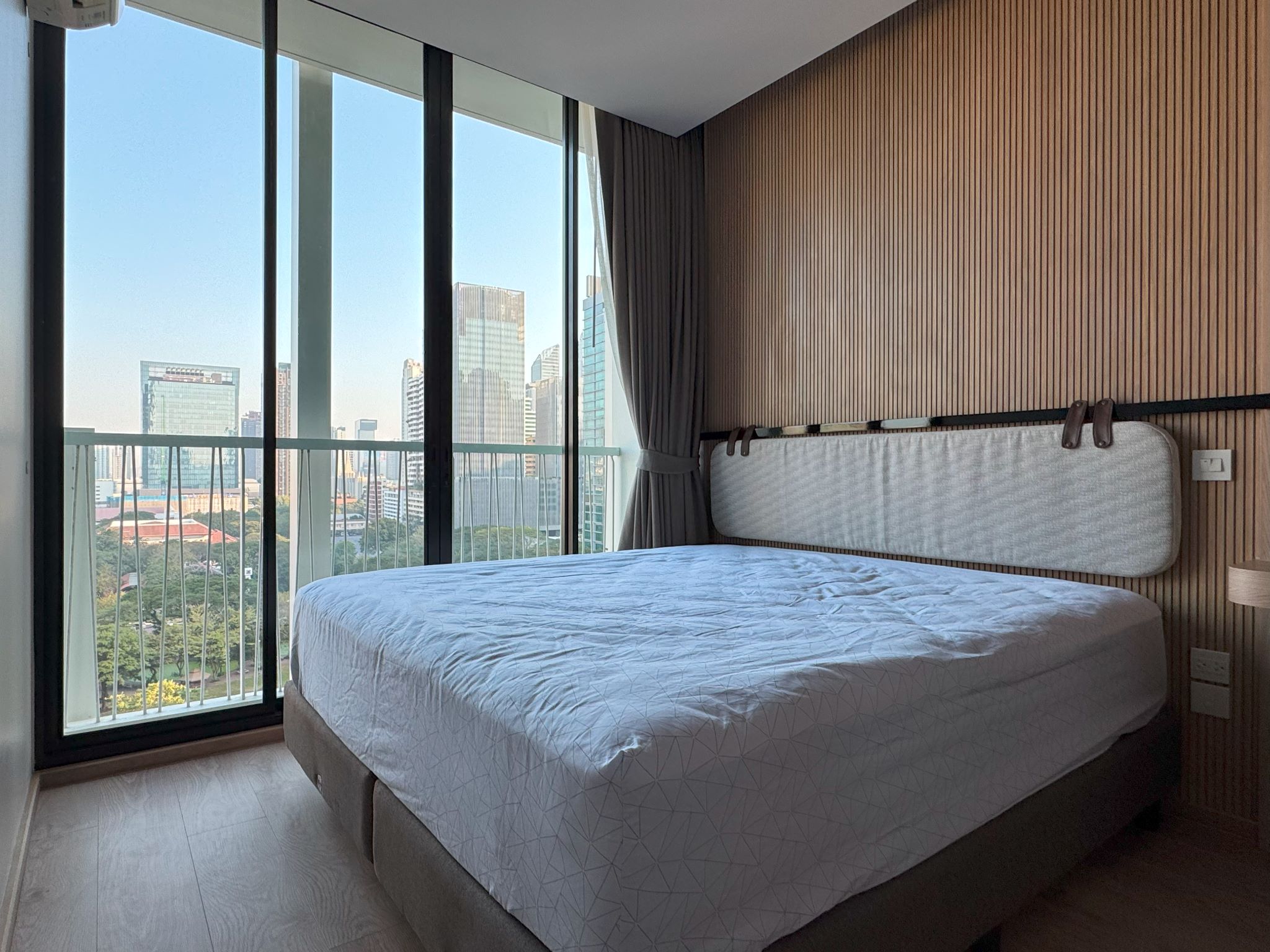Spacious 2-Bedroom, 2-Bathroom condo for rent at Noble Recole, 62 sqm, fully furnished, with stunning views. Rent at THB 62,000/month. Contact for a viewing today!