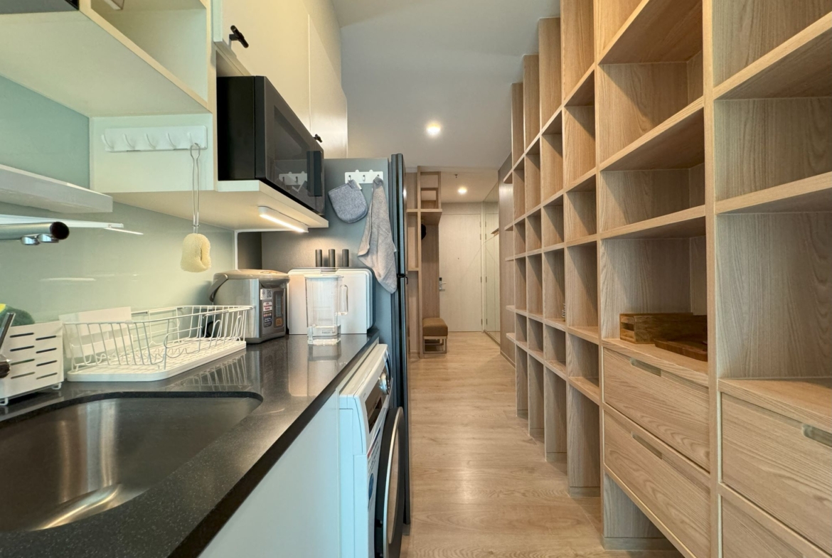 Spacious 2-Bedroom, 2-Bathroom condo for rent at Noble Recole, 62 sqm, fully furnished, with stunning views. Rent at THB 62,000/month. Contact for a viewing today!