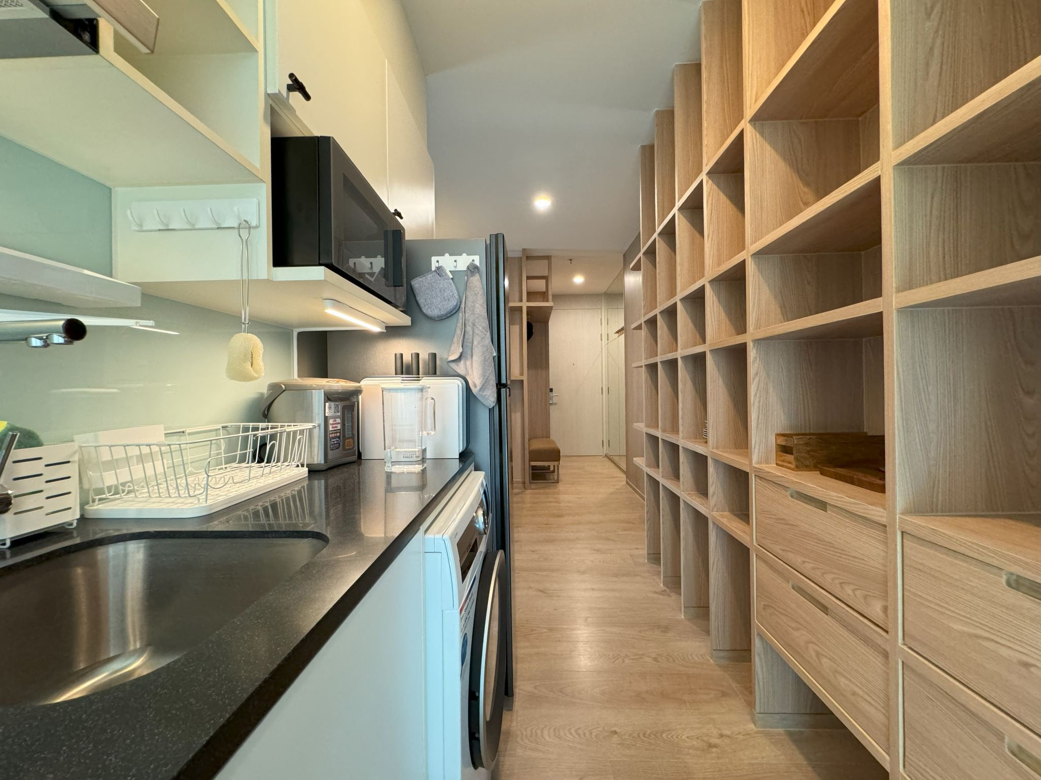 Spacious 2-Bedroom, 2-Bathroom condo for rent at Noble Recole, 62 sqm, fully furnished, with stunning views. Rent at THB 62,000/month. Contact for a viewing today!