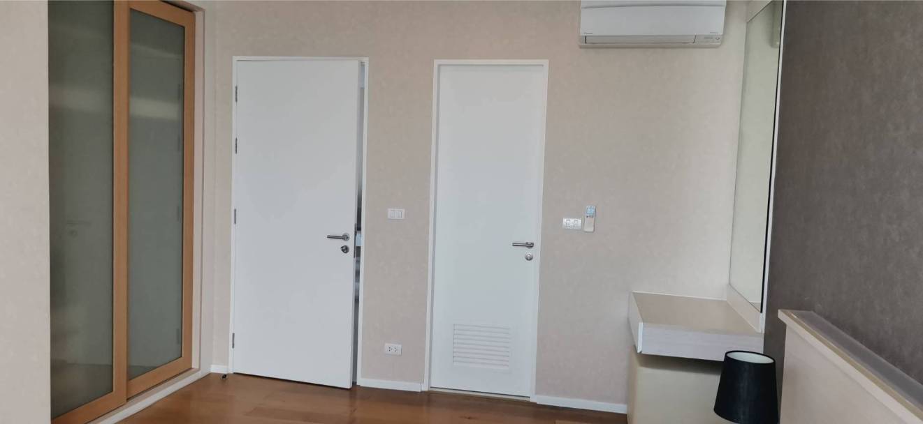 Pet-friendly 2-bed, 2-bath condo at Estella Ekkamai, 59.42 sqm, fully furnished, 24th floor, top facilities. Only 35,000 THB/month. Available March 31, 2025.