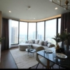 Luxury 2BR 2BA 63sqm condo at Ideo Q Sukhumvit 36 for rent, high floor, modern amenities, near BTS Thong Lo. 60,000 THB/month. Prime location.