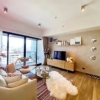 Stylish 2BR 2BA condo at The Lofts Asoke, 86 sqm, fully furnished, prime Sukhumvit location near MRT, BTS, Airport Link. Rent 80,000 THB/month.