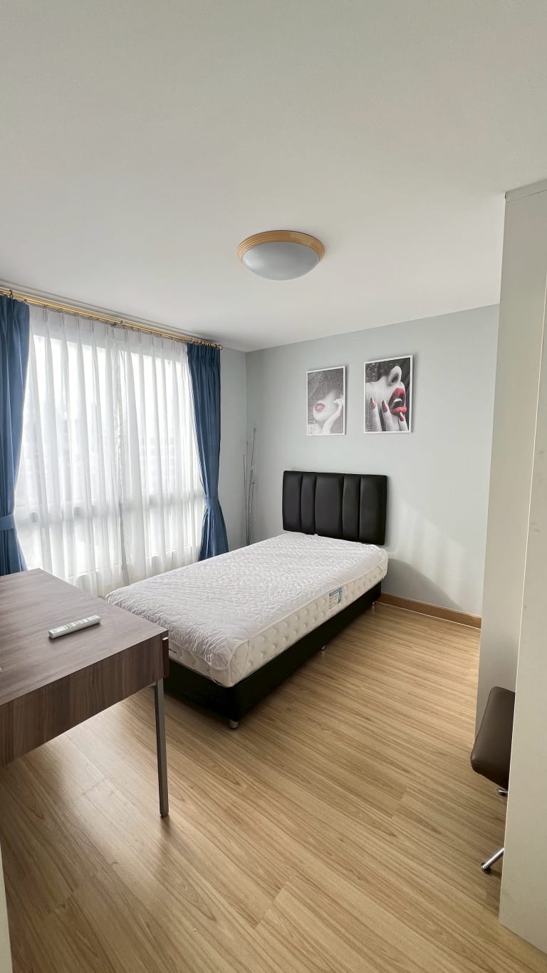 2-Bed, 2-Bath, 77 sqm Condo for Rent at Sathorn Plus by The Garden, 35K THB, Near BTS Chong Nonsi – Quiet Oasis in Central Bangkok