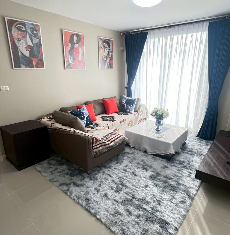 2-Bed, 2-Bath, 77 sqm Condo for Rent at Sathorn Plus by The Garden, 35K THB, Near BTS Chong Nonsi – Quiet Oasis in Central Bangkok