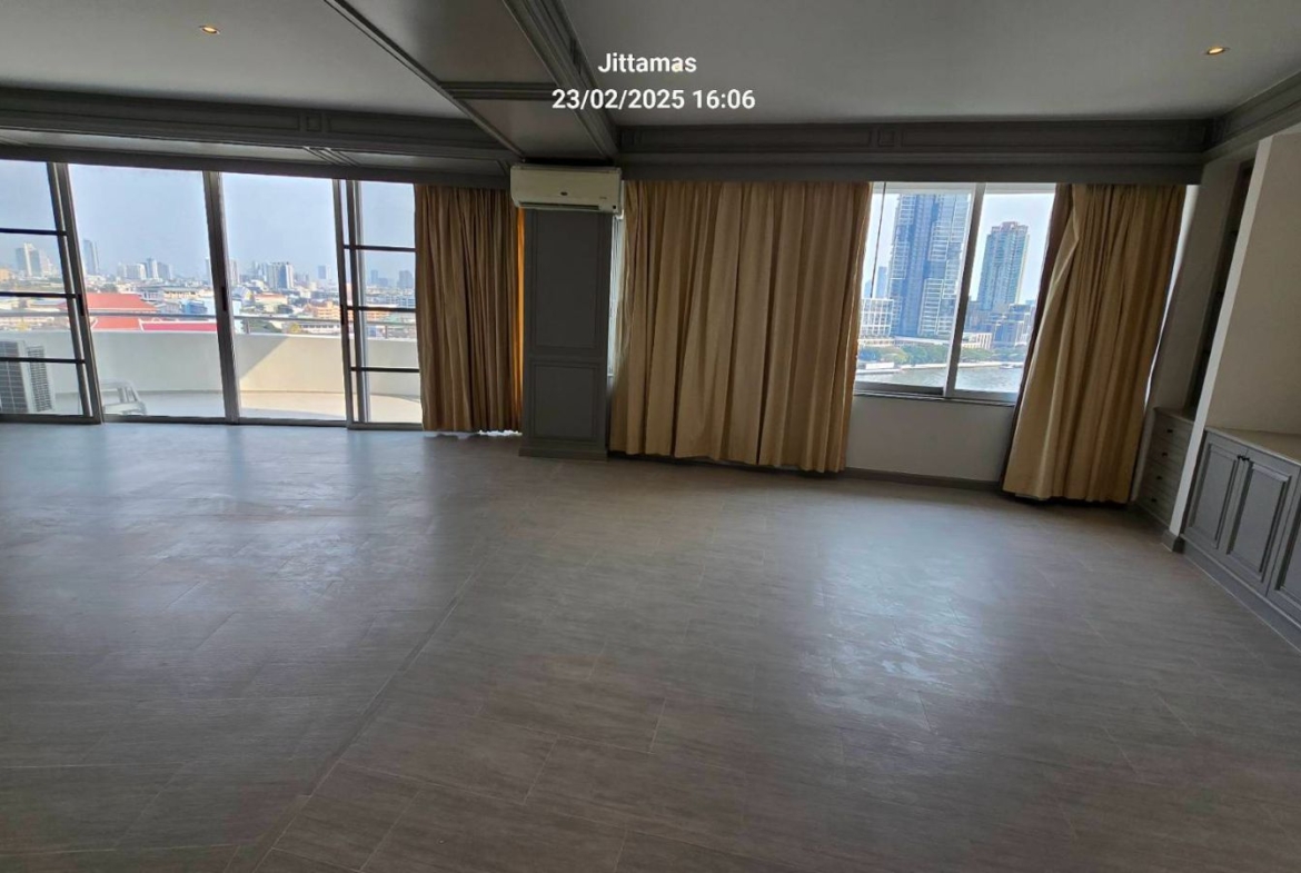 3-Bed, 3-Bath, 273 sqm Condo at Supakarn, IconSiam Station, For Sale at 29.5M THB – Riverfront Views, Luxury Living in Central Bangkok