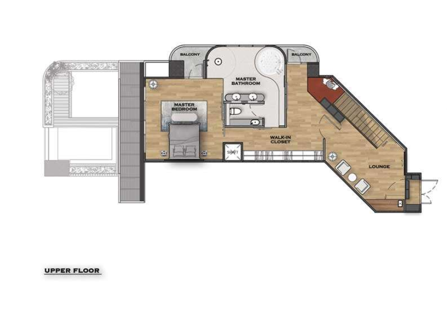 2-BR, 3-Bath Loft Condo, 300 sqm at Crystal Garden Sukhumvit, BTS Nana - For Sale at ฿56M