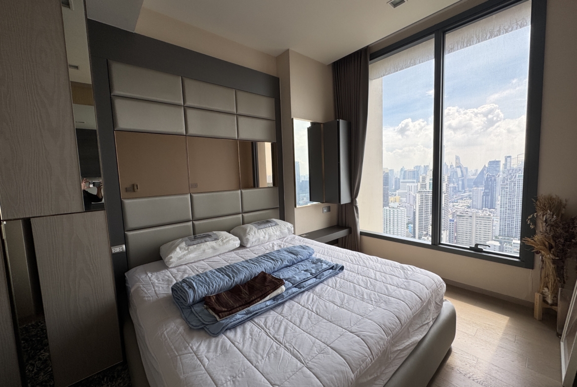 2-Bedroom, 2-Bathroom Condo for Rent, 75 SQM at The ESSE Asoke, 65,000 THB/Month, Near Asok BTS/MRT, Sukhumvit – Luxury City Living