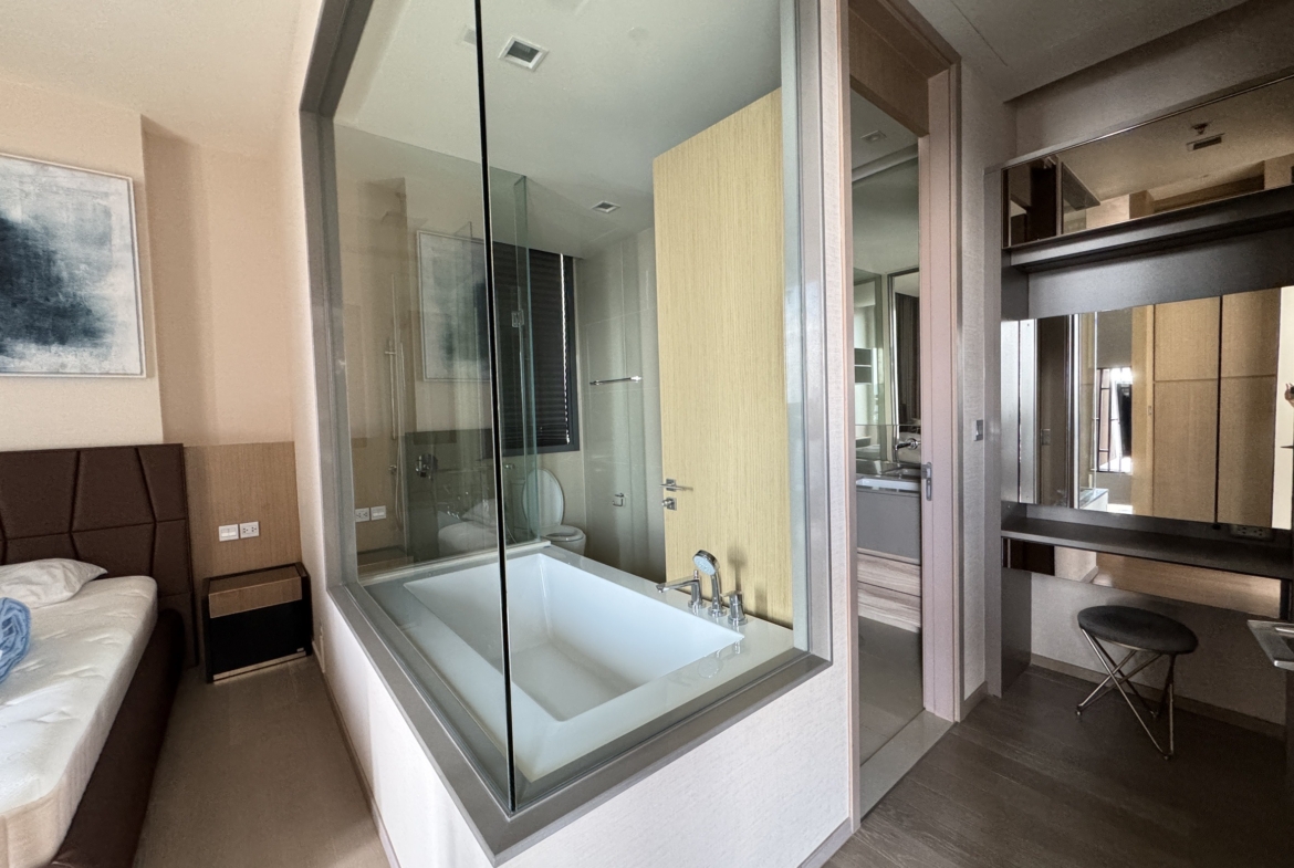 2-Bedroom, 2-Bathroom Condo for Rent, 75 SQM at The ESSE Asoke, 65,000 THB/Month, Near Asok BTS/MRT, Sukhumvit – Luxury City Living