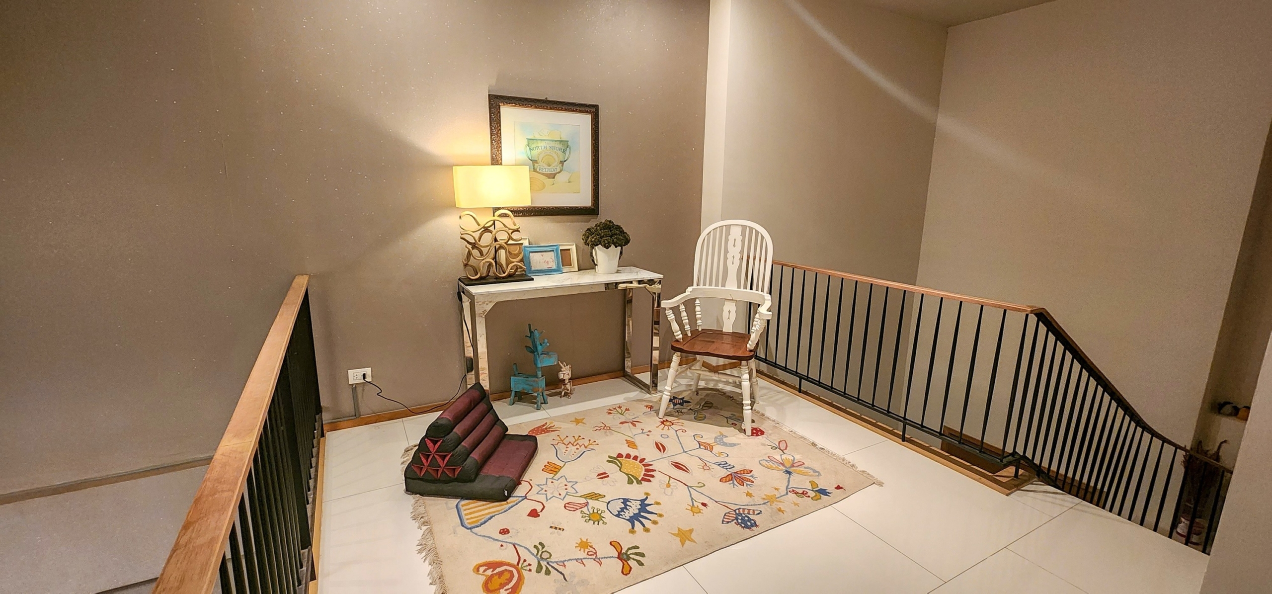 Spacious 2BR duplex at The Empire Place, 108.9 SQ.M, fully furnished, near BTS Chong Nonsi. For sale 18.5MB or rent at 68K/month.
