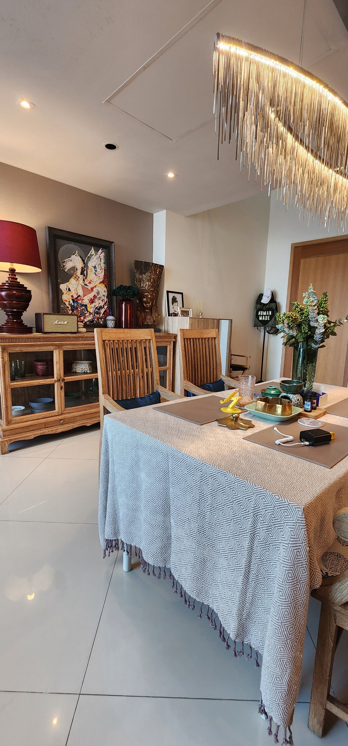 Spacious 2BR duplex at The Empire Place, 108.9 SQ.M, fully furnished, near BTS Chong Nonsi. For sale 18.5MB or rent at 68K/month.