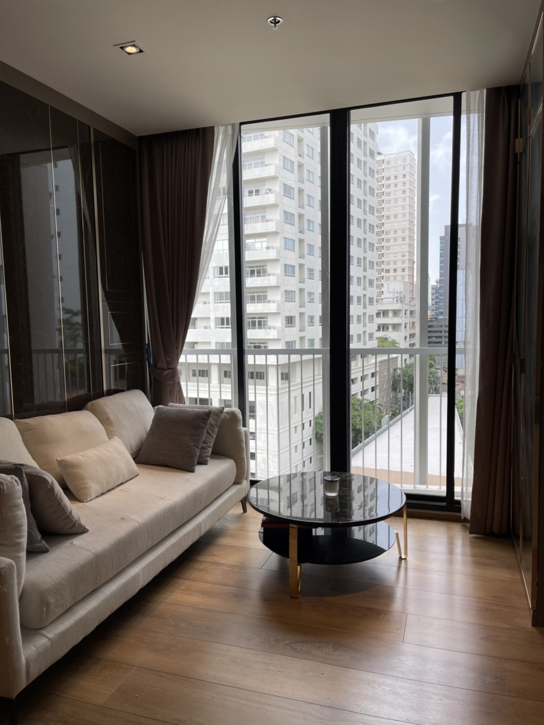 Luxury 2BR condo at Park Origin Phrom Phong. 52.5sqm, furnished, BTS 550m, top amenities, garden view. Rent ฿42K. Sale ฿11M. Contact us today!