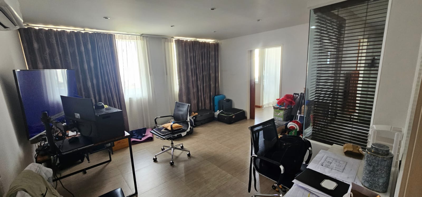 3-Bedroom, 2-Bathroom Condo for Rent, 157 sqm, 62,000 THB/month, DS Tower, Near BTS Phrom Phong